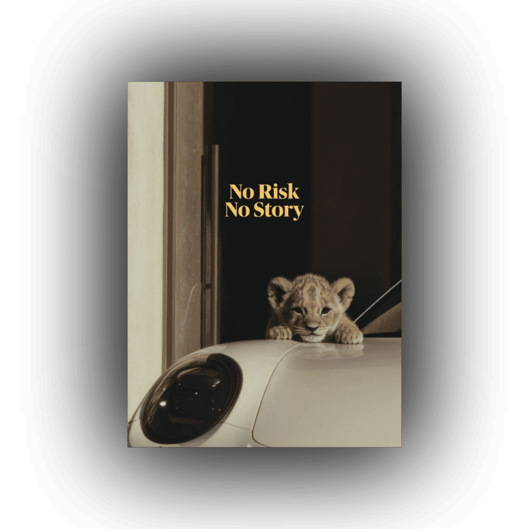 NO RISK NO STORY CANVAS 