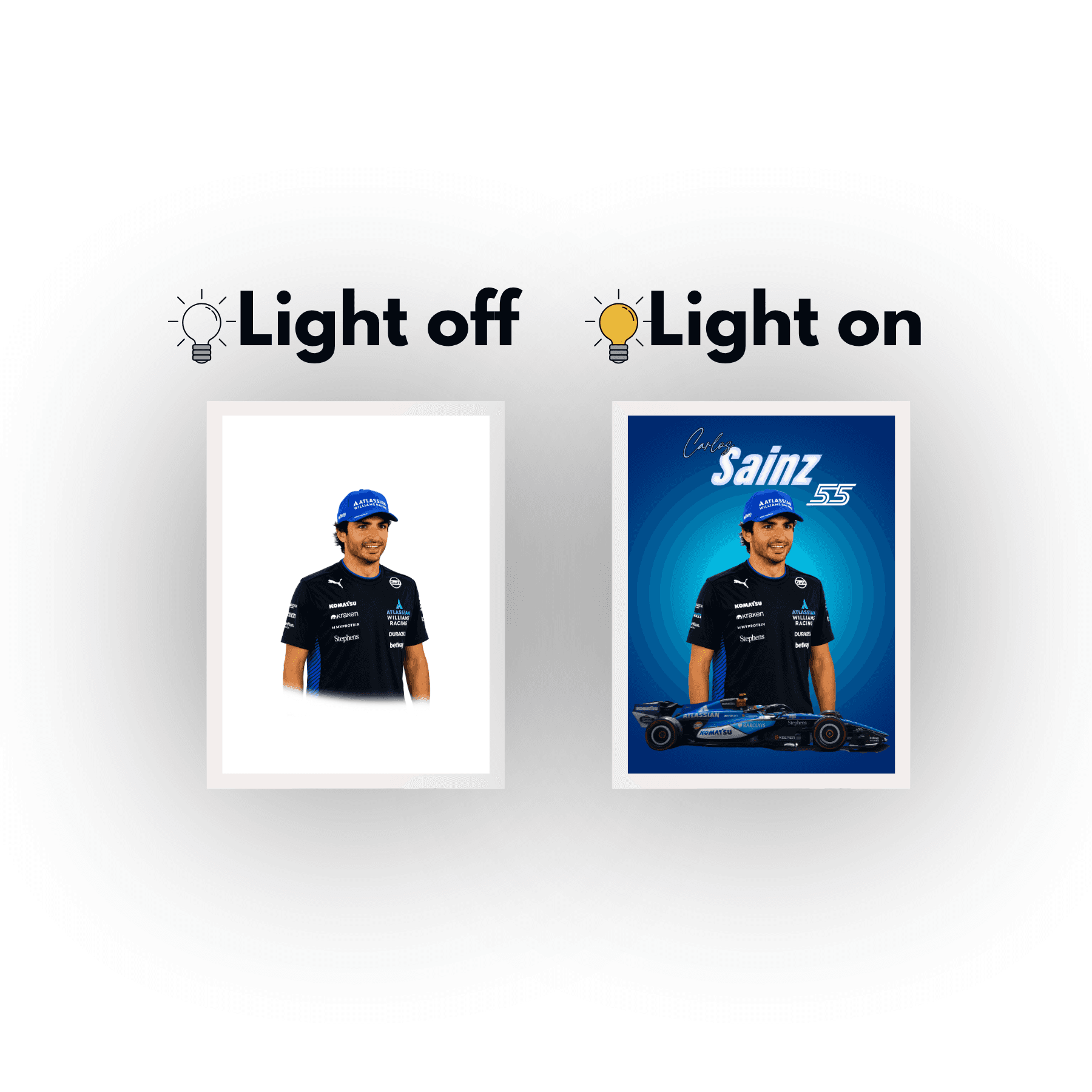 CARLOS SAINZ LIGHT ART